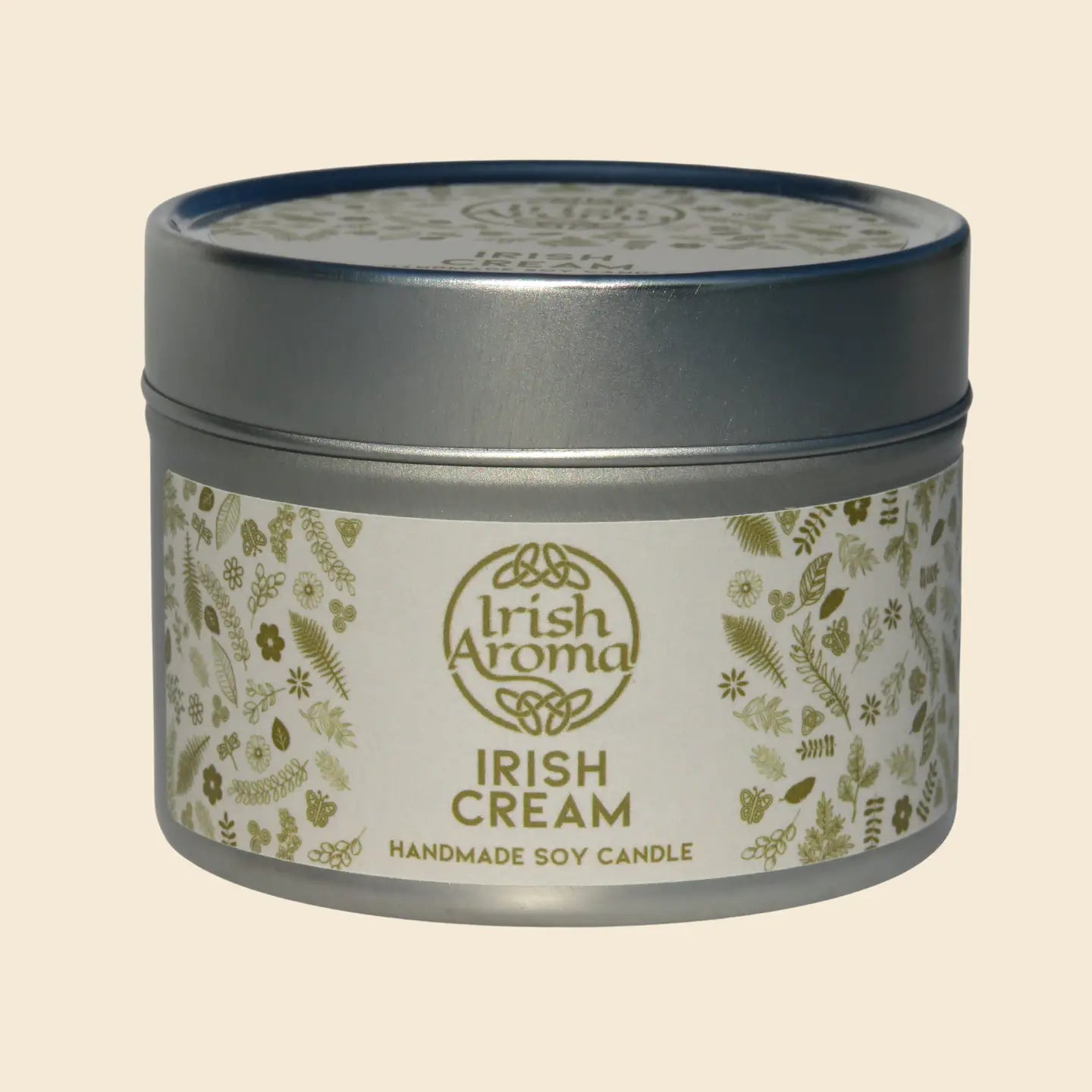 Handmade Soy Candle - Irish Cream - 125g