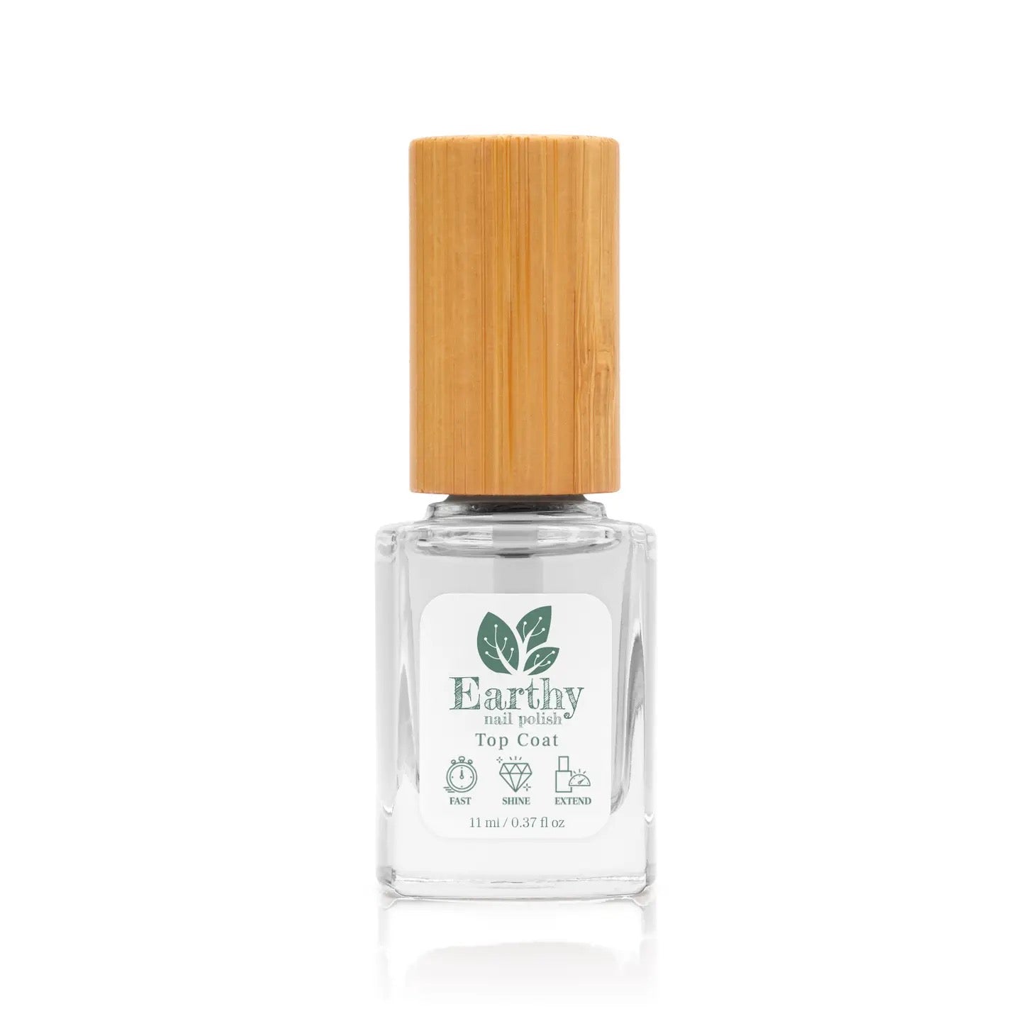 Top Coat - Plant based Nail Polish - 11ml