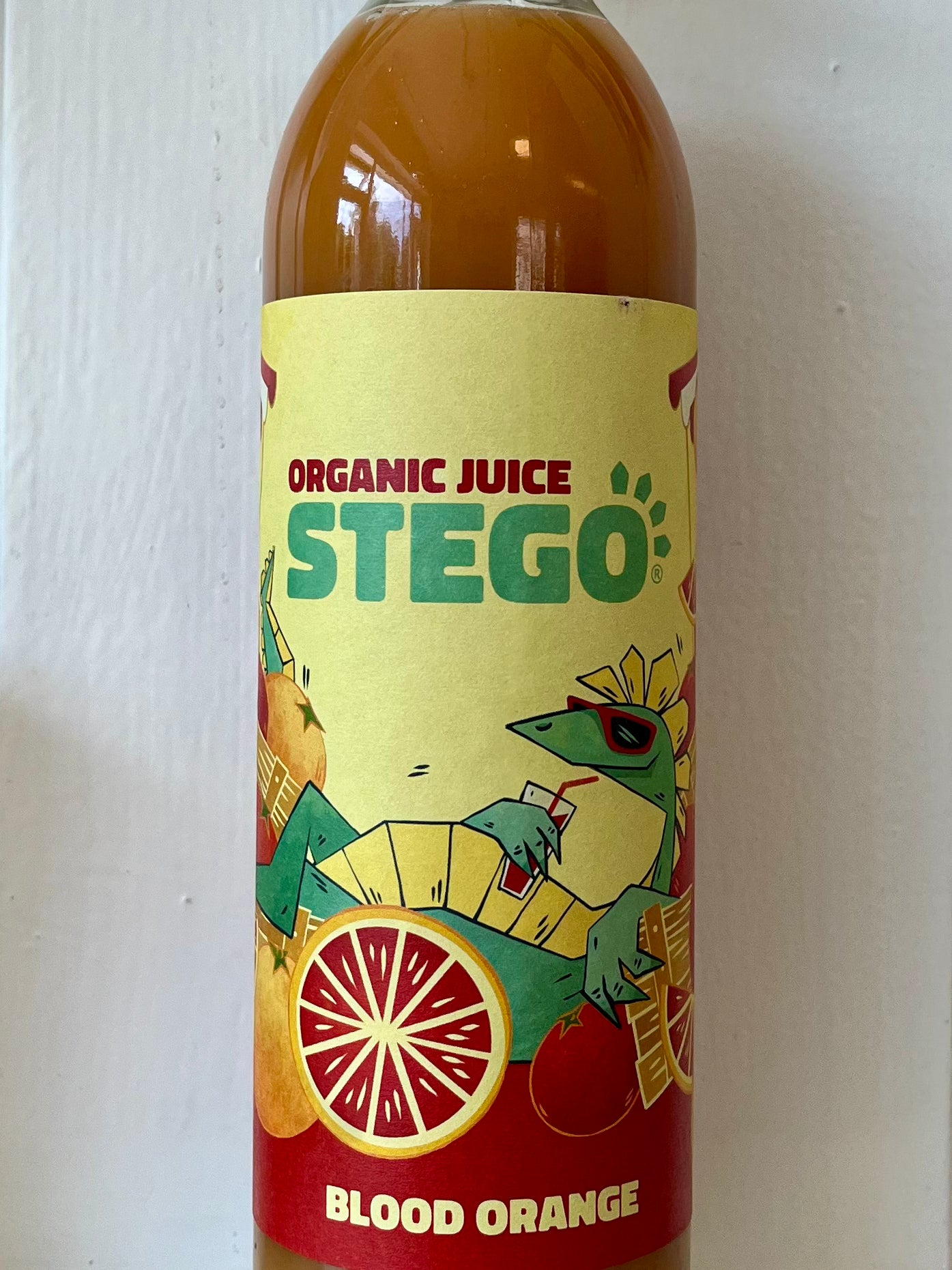 Organic Pure Blood Orange Juice by Stego - 500ml