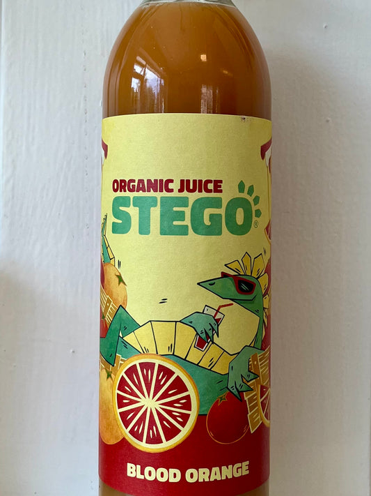 Organic Pure Blood Orange Juice by Stego - 500ml