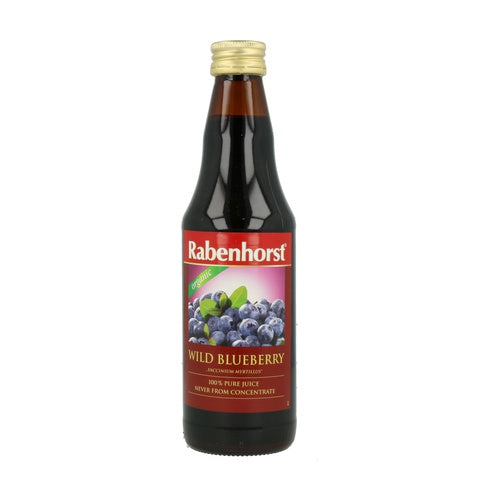 Organic Wild Blueberry Juice by Rabenhorst - 330ml