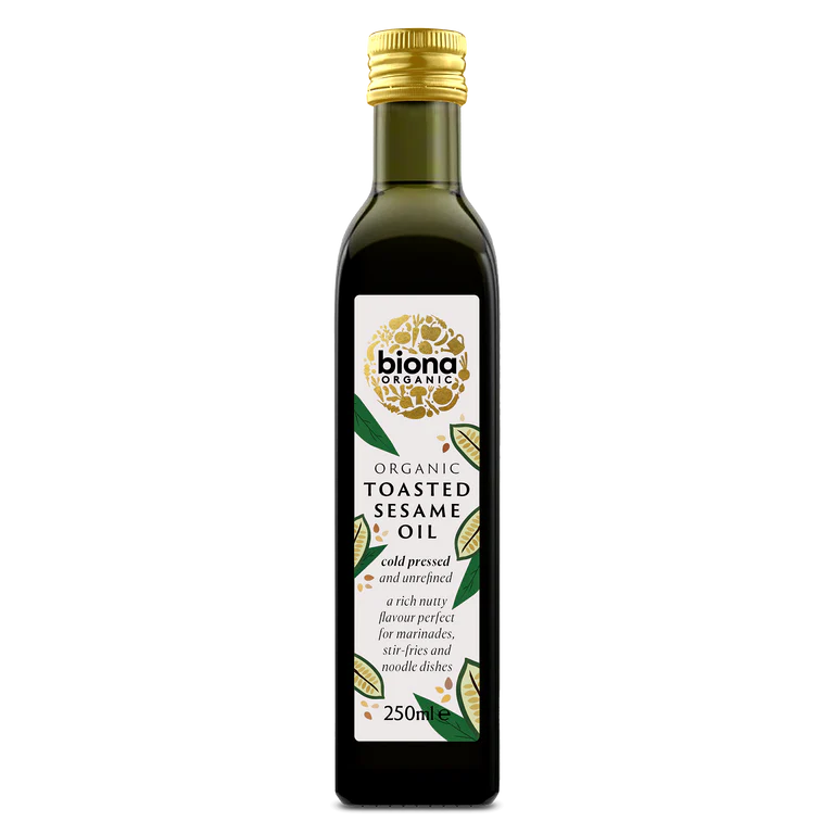 Organic Toasted Sesame Oil - Biona - 250ml