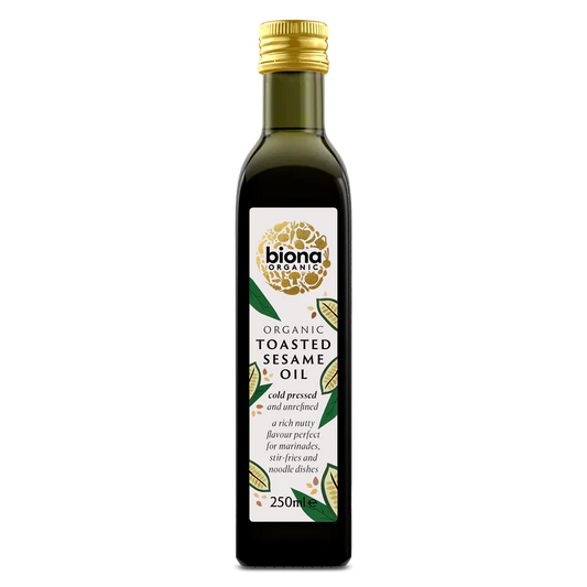 Organic Toasted Sesame Oil - Biona - 250ml