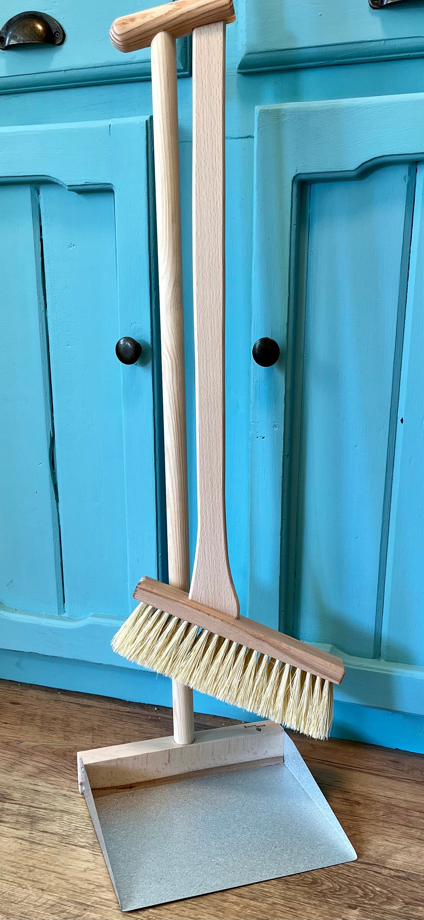Upright Sweep Set with Metal Pan