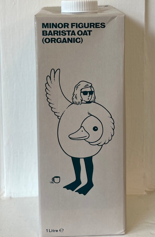 Organic Barista Oat Milk by Minor Figures 1 L