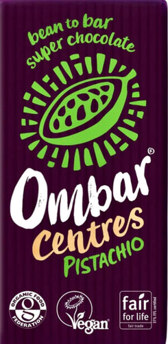 Ombar Pistachio Centre Chocolate Bar - 70g