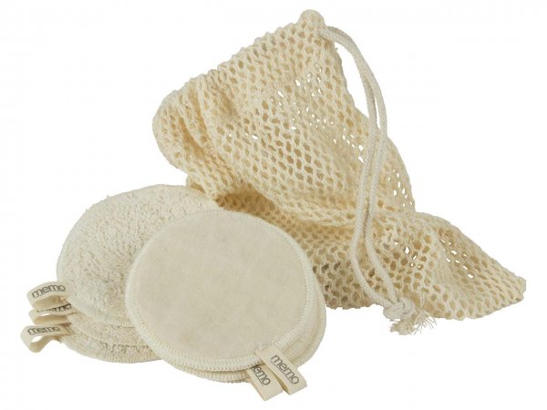 100% Organic Cotton Cosmetic Pads (10)