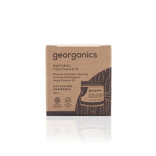 Georganics Activated Charcoal Toothpaste 60ml