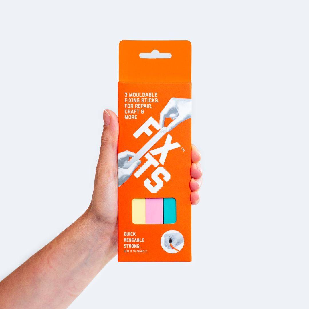 FixIts - remoldable bioplastic to easily repair rigid things! - jiminy eco-toys