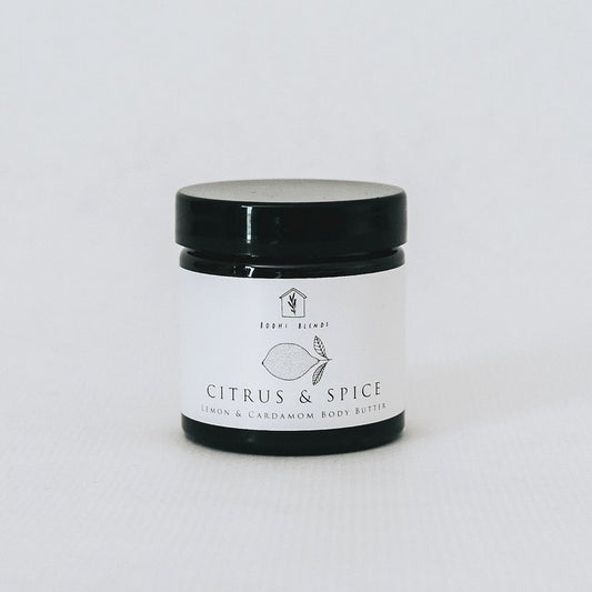Citrus & Spice Body Cream by Bodhi Blends - 60g Glass Jar