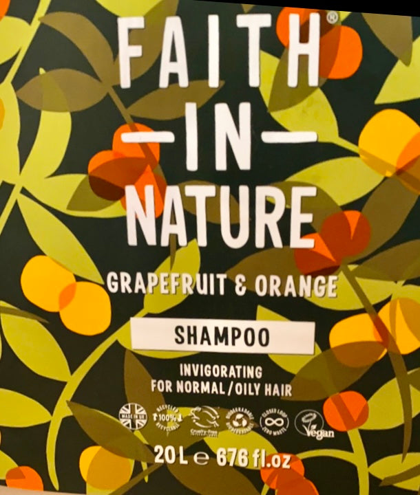 Faith In Nature Grapefruit and Orange Shampoo - 100ml Refill