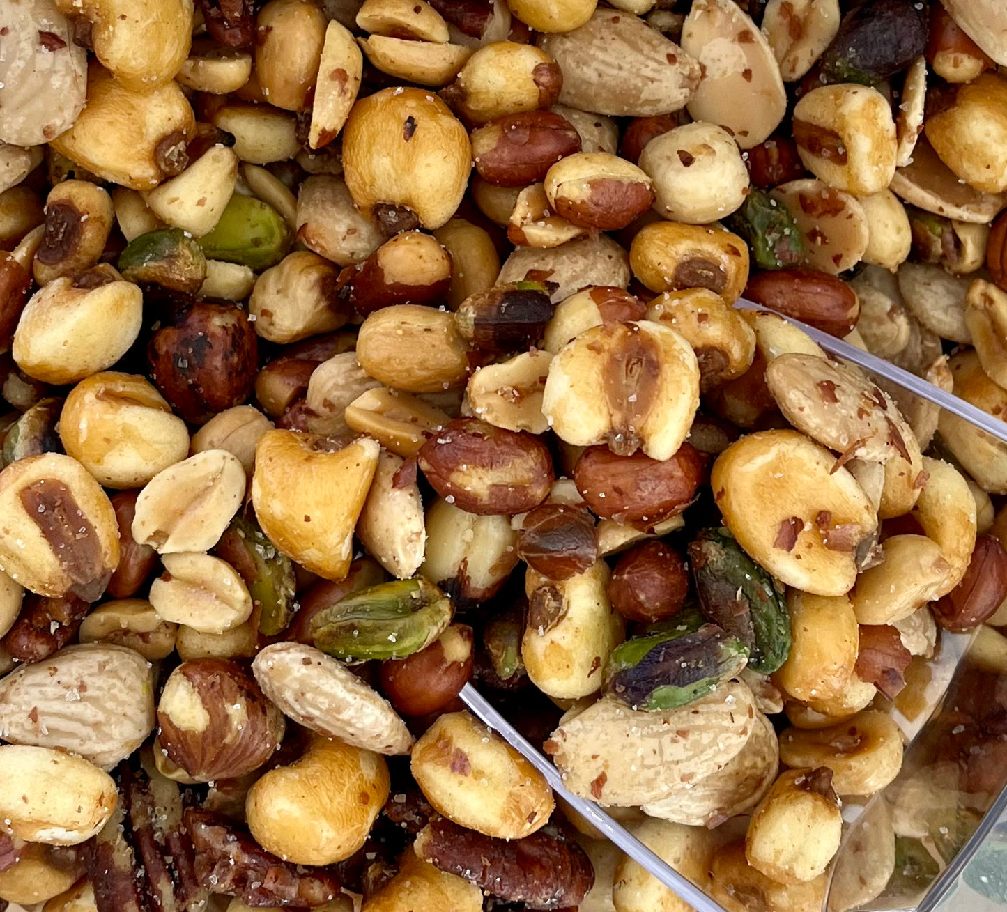 Gourmet Mixed Nuts - salted, with giant fried corn - 100g