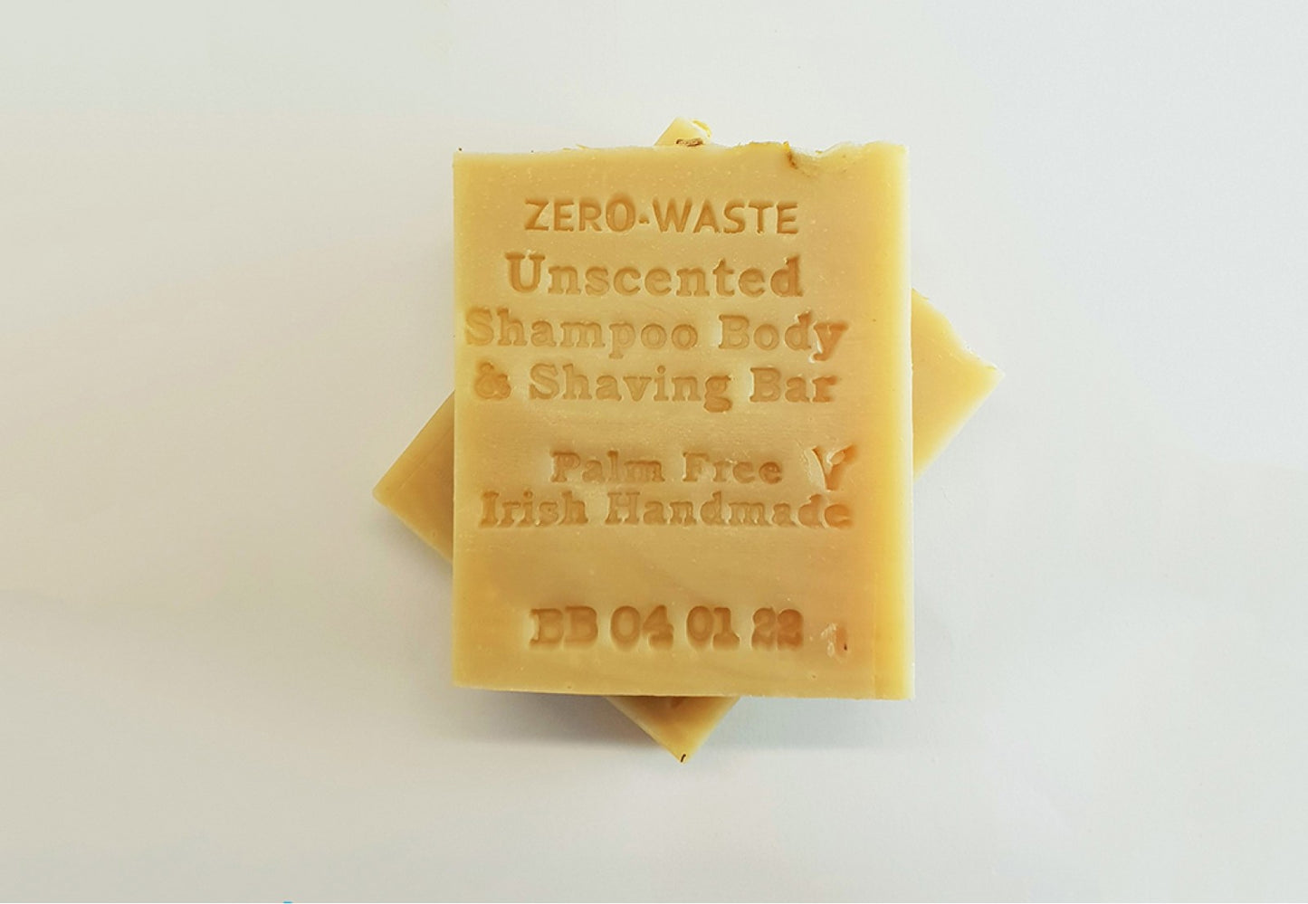 Unscented Shampoo Bar by Palm Free Irish Soaps - 90g