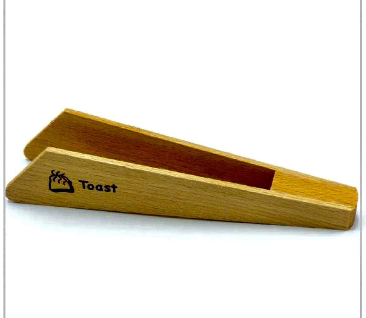 Wooden Toaster Tongs