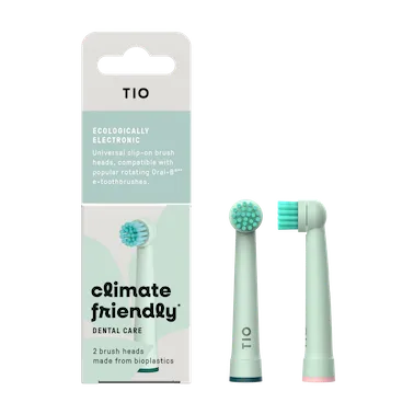 Sustainable Electric Toothbrush Replacement Heads  - for Oral B - 2 pack