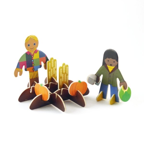 Playpress Farmyard build and play set - jiminy eco-toys