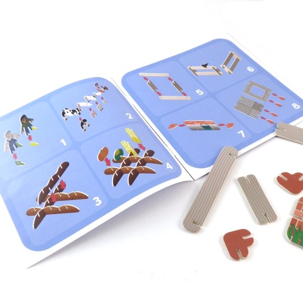 Playpress Farmyard build and play set - jiminy eco-toys