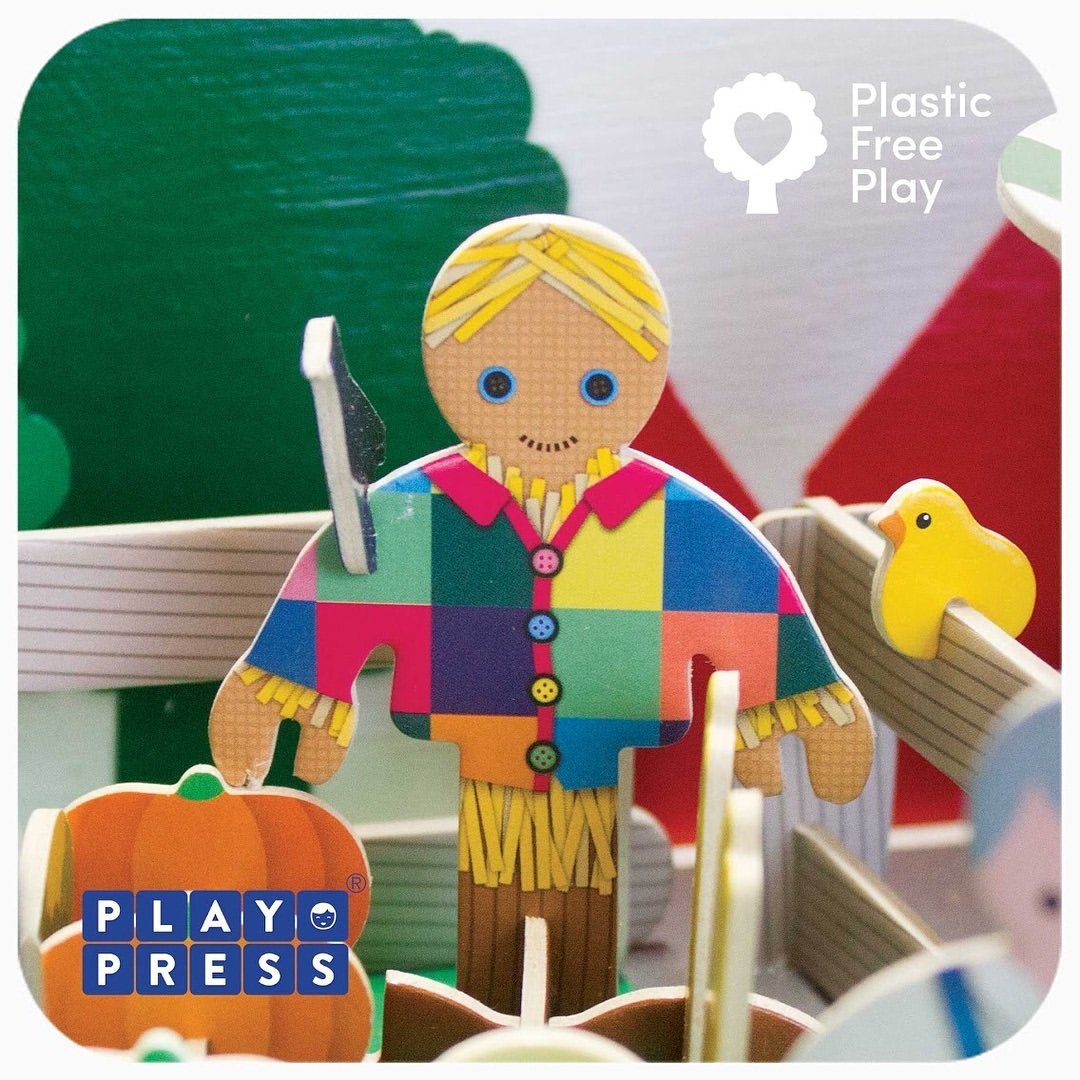 Playpress Farmyard build and play set - jiminy eco-toys