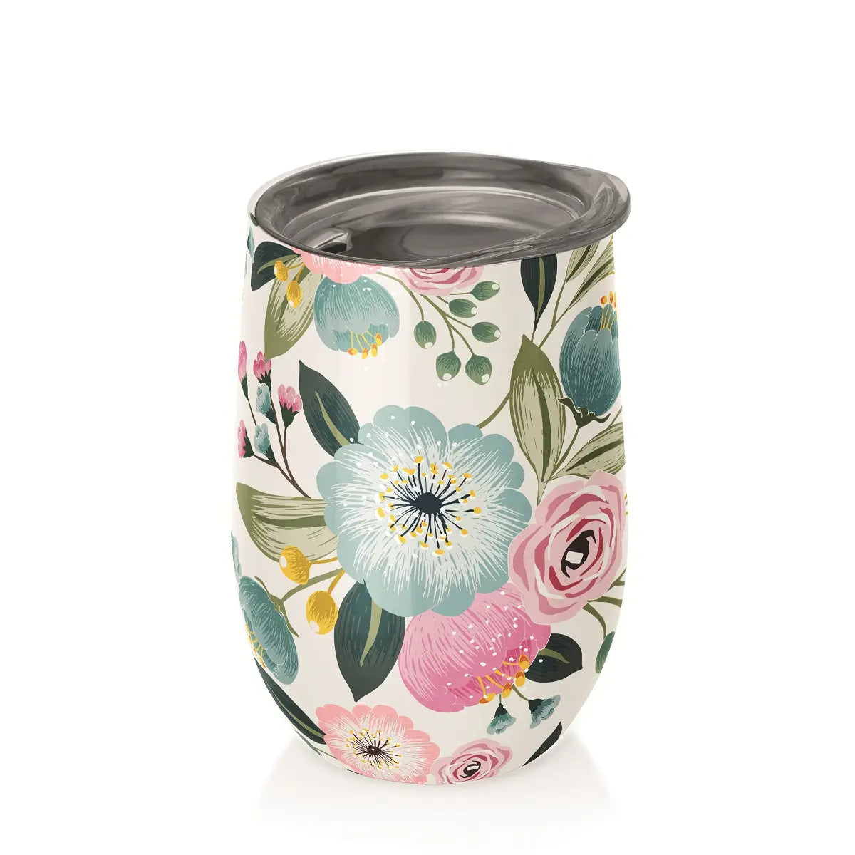 Office Mug - Pastel Flowers - 420ml