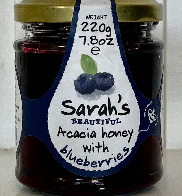 Sarah’s Honey with Blueberries by Mileeven - 250g