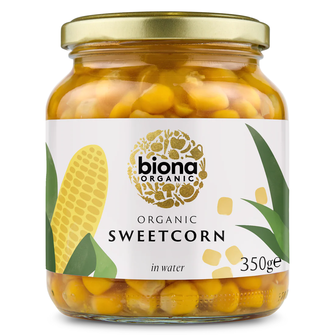 Organic Sweetcorn in Water - Biona - 3350g