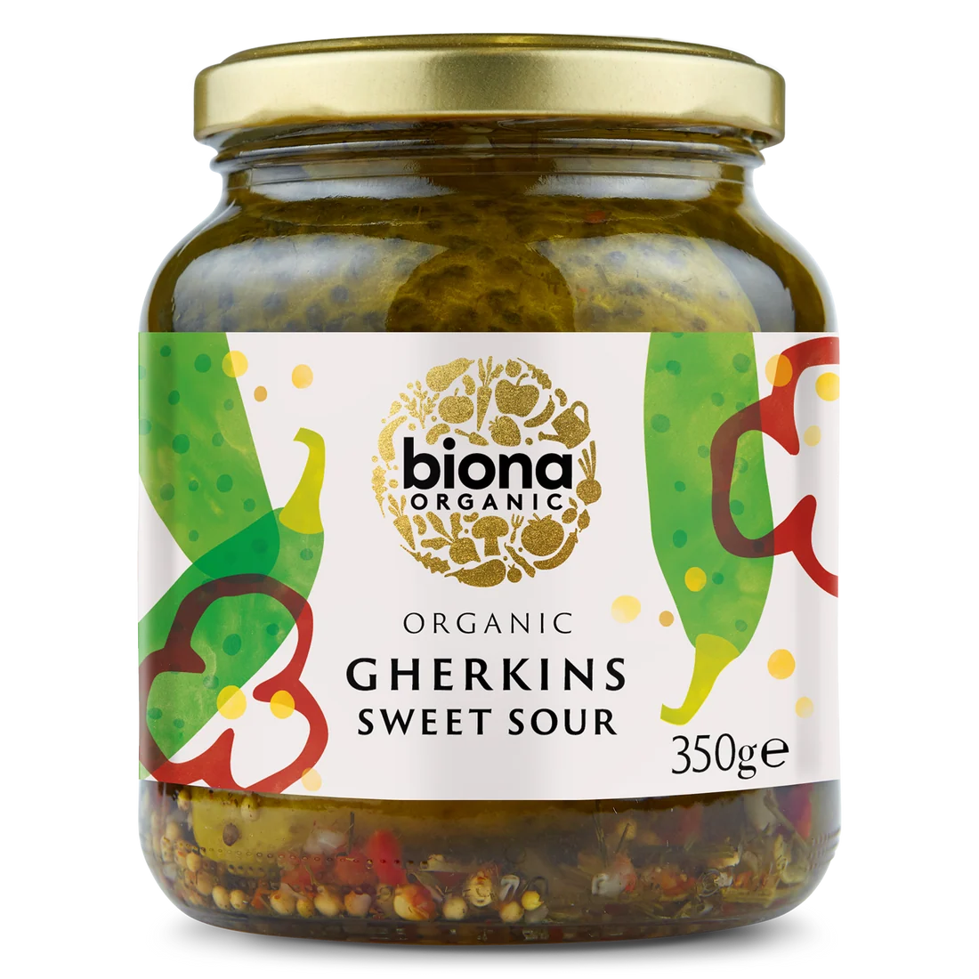Organic Gherkins - Biona - 350g
