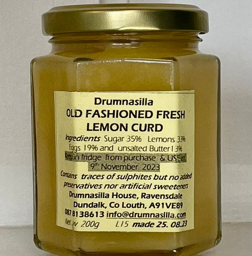 Drumnasilla Old Fashioned Lemon Curd - 200g