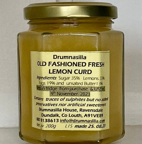 Large Drumnasilla Old Fashioned Lemon Curd - 300g