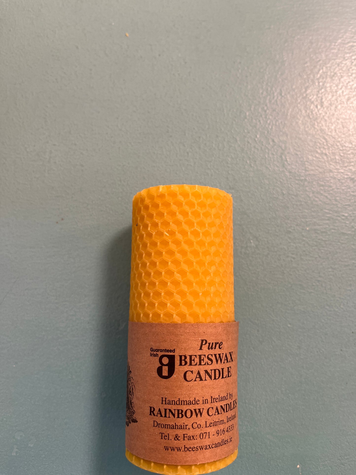 Beeswax Cylinder Candle - 50 x 125mm