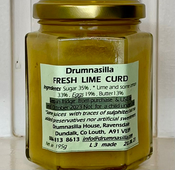 Old Fashioned Lime Curd - 195g