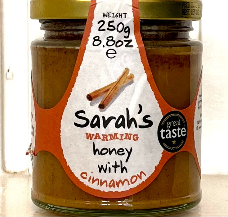 Sarah’s Warming Honey with Cinnamon by Mileeven - 250g