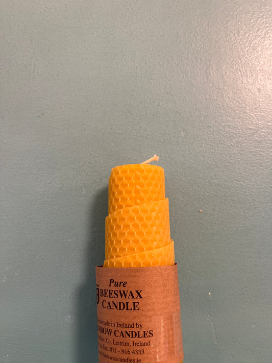 Beeswax Coiled Candle - 50 x 125mm