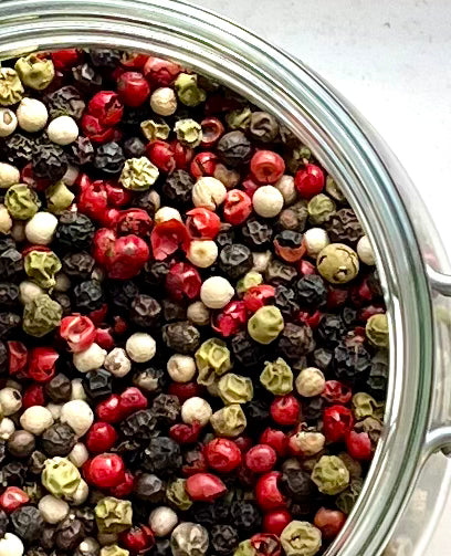 Organic Four Colour Peppercorns  - 10g