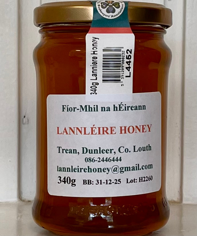 Lannléire Irish Multifloral Honey - 340g