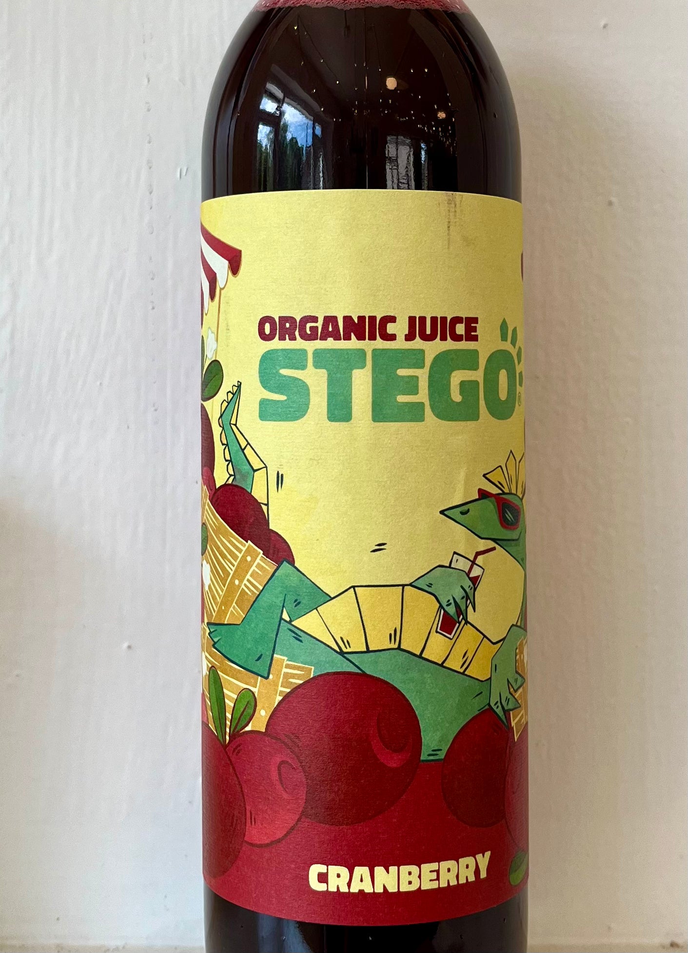 Organic Pure Cranberry Juice bu Stego - 500ml