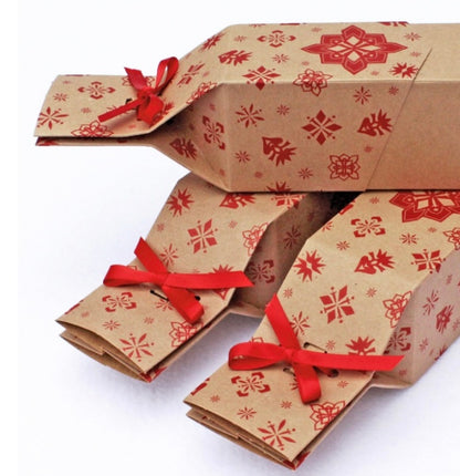 Reusable Christmas Crackers - set of 6