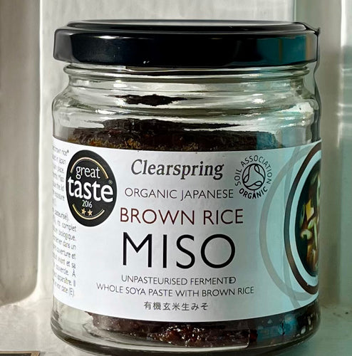 Organic Brown Rice Miso - Clearspring - 150g