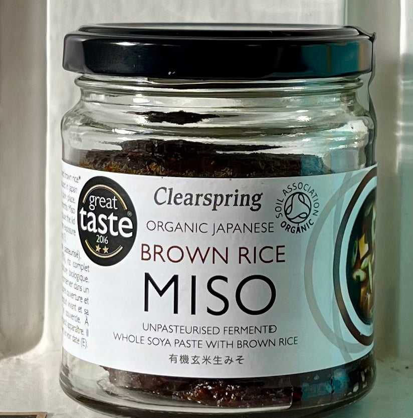 Clearspring Organic Japanese Brown Rice Miso Paste - Unpasteurised