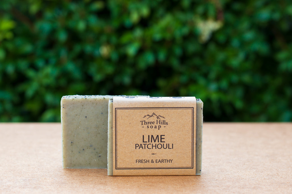 Lime & Patchouli Bar - Three Hills Soap
