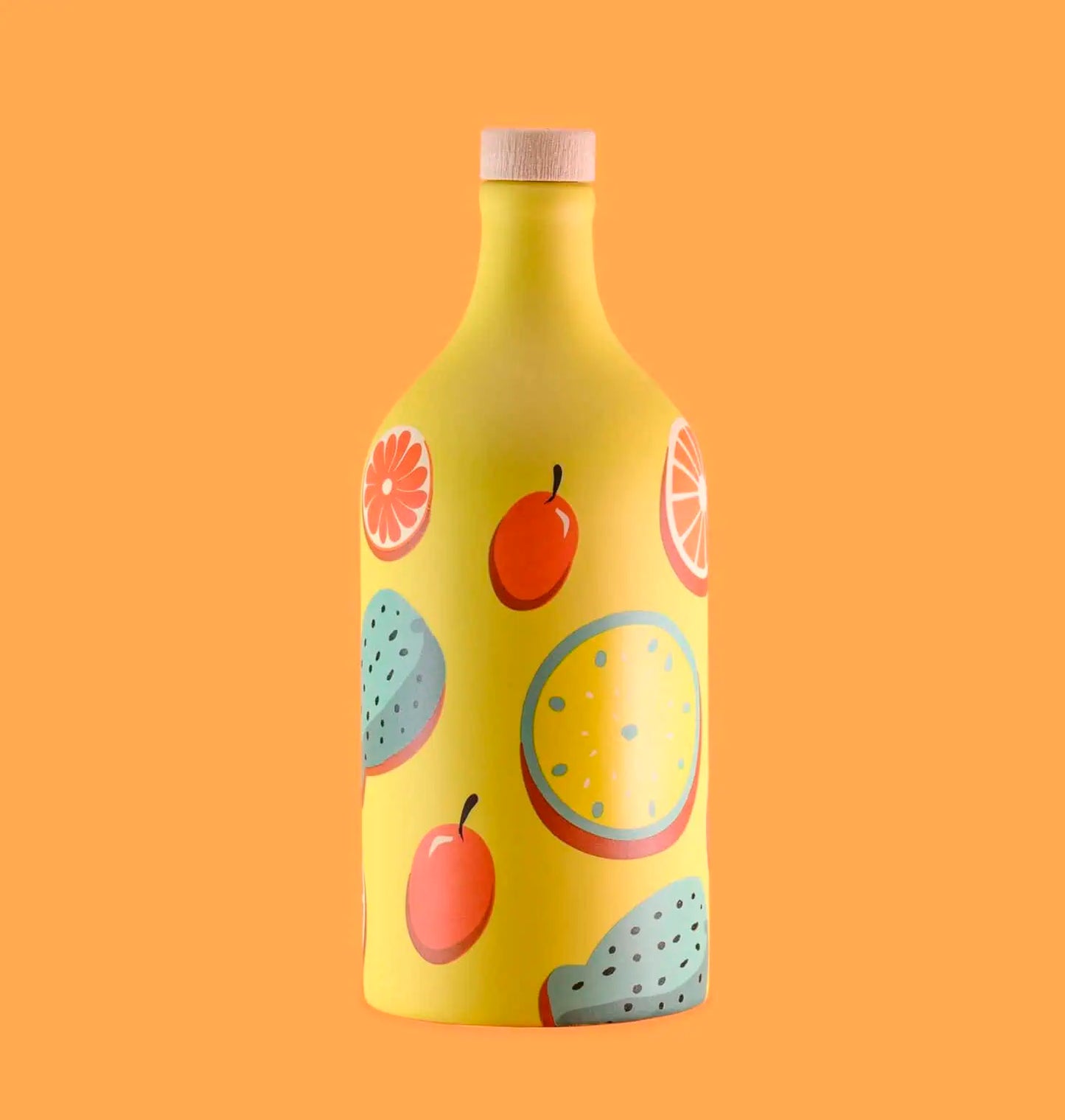 Muraglia Fruttato Intenso EVO - Puglia - 500ml Hand painted ceramic bottle