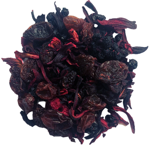 Organic Elderberry & Raspberry Tea - Nik's Teas - 100g