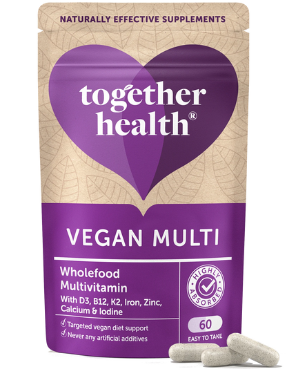 Vegan  Multivitamin - Together Health - 60 capsules