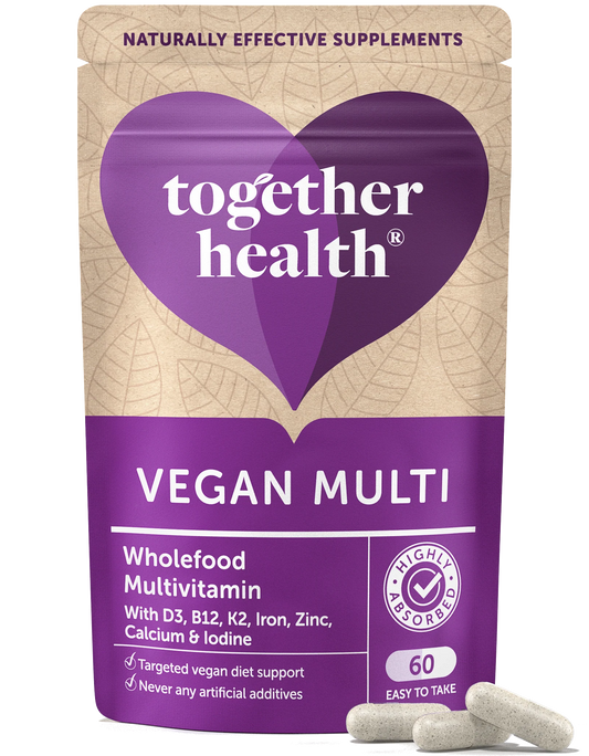 Vegan  Multivitamin - Together Health - 60 capsules