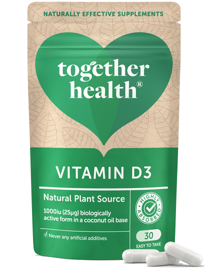 Vegan Vitamin D3 - Together Health - 30 capsules