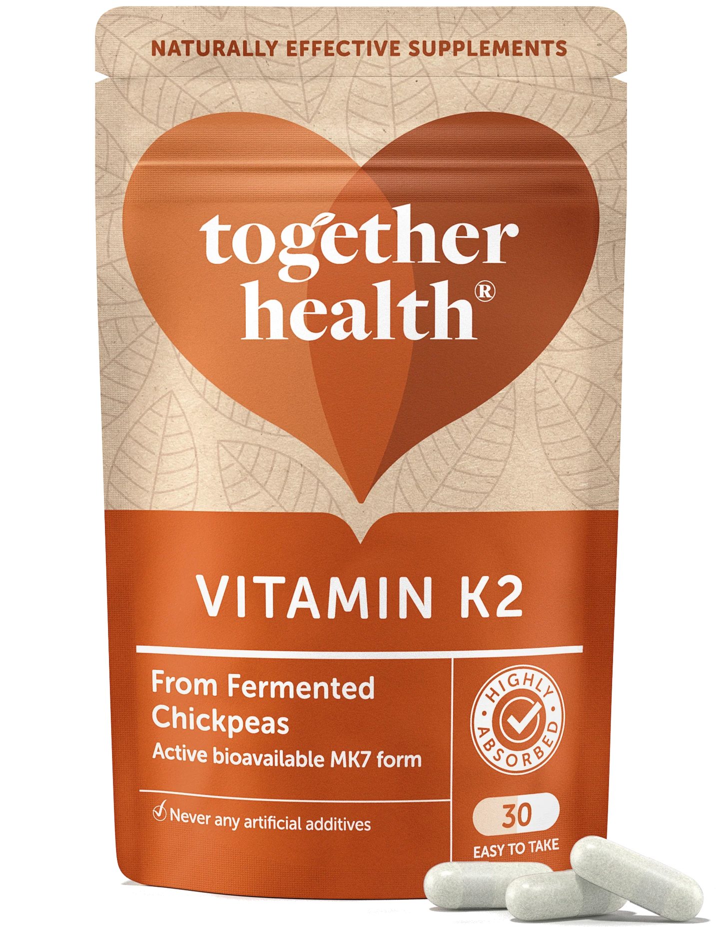 Vitamin K2 - Together Health - 30 capsules