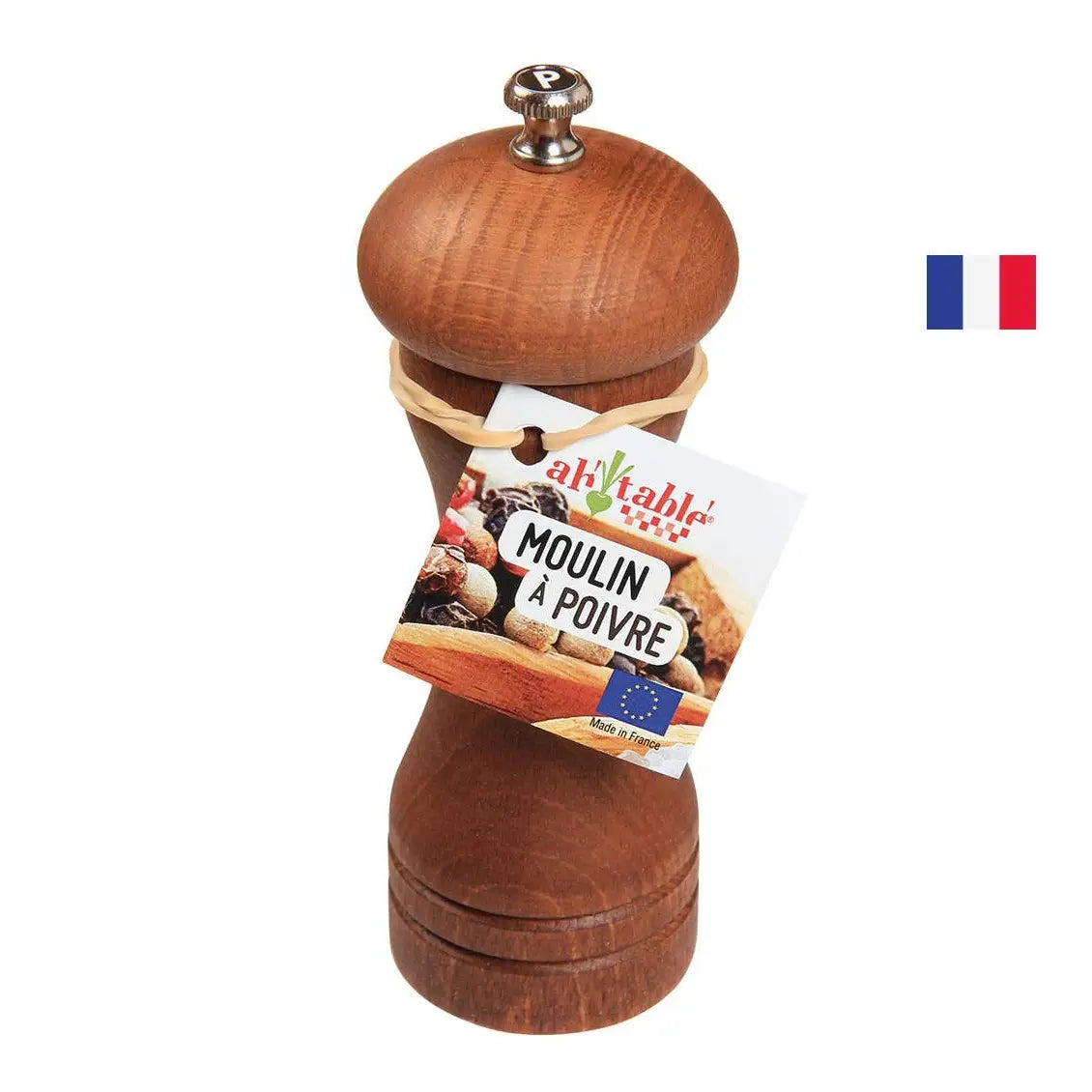 Wooden Pepper Mill - 13cm