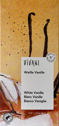 Organic White Chocolate Bar with Vanilla  - 80 g