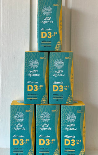 Vitamin D3 + K2 + A by Wild Atlantic
