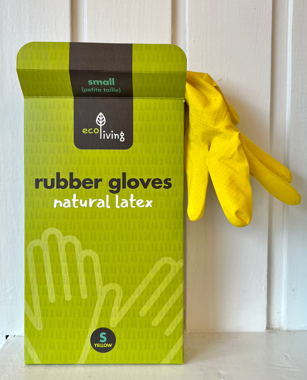 Small- Natural Rubber Kitchen Gloves by EcoLiving