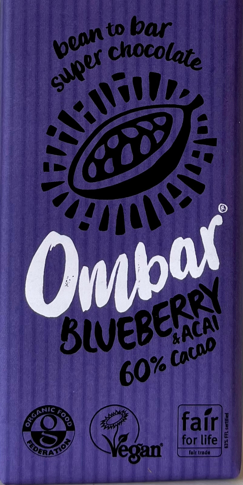 Blueberry & Acai Chocolate Bar - 35g